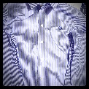 A kids polo button up